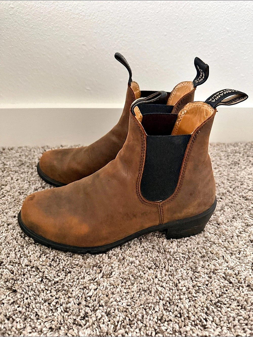 Blundstone 1673 Women's Heeled Chelsea Boot Brown